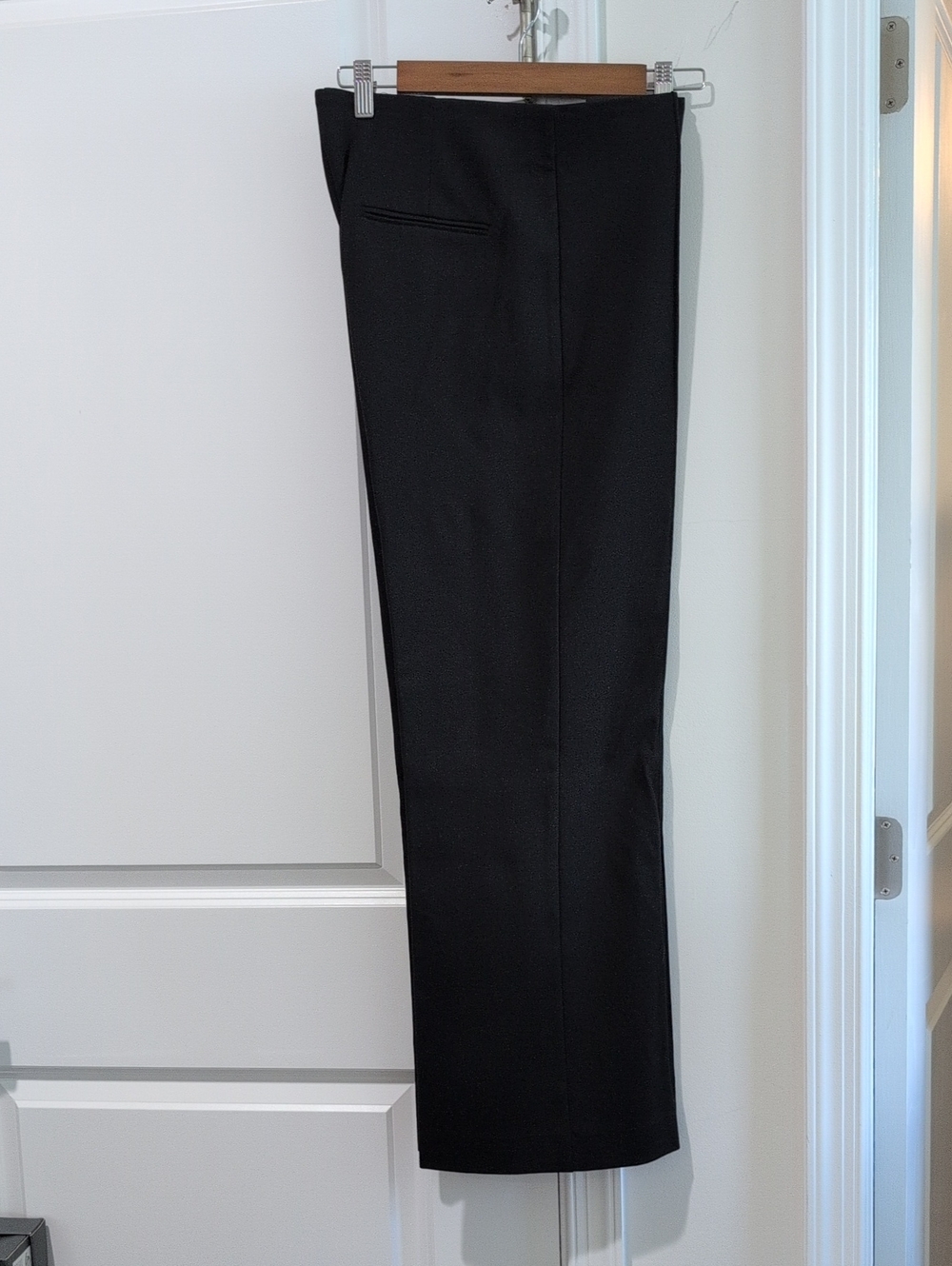 NWT Ann Taylor Black High Waisted Tall Crop Trouser